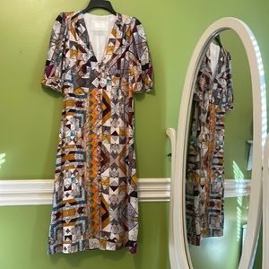 Stained glass patterned dress